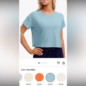 Cropped t-shirt